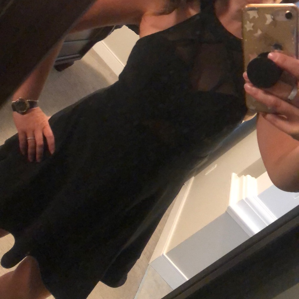 Black classy Macy’s Dress size Medium